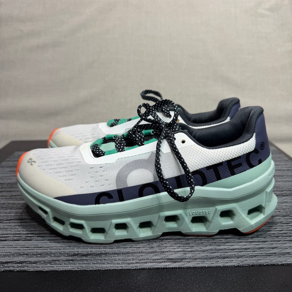 On Running Cloud Cloudmonster Shoes - Womens 6 - Undyed White Creek 61.98241